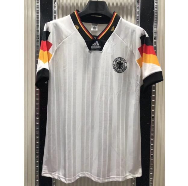 1992 Germany Retro Home Kit Soccer Jersey